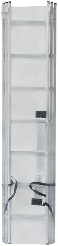 Лестница трехсекционная 3х7 H=202/316/426см 9.16кг алюм. FIT 65432