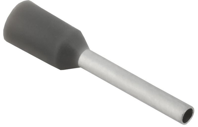 Наконечник НШВИ 0.75-10 сер. (уп.100шт) IEK UGN11-C75-010-100