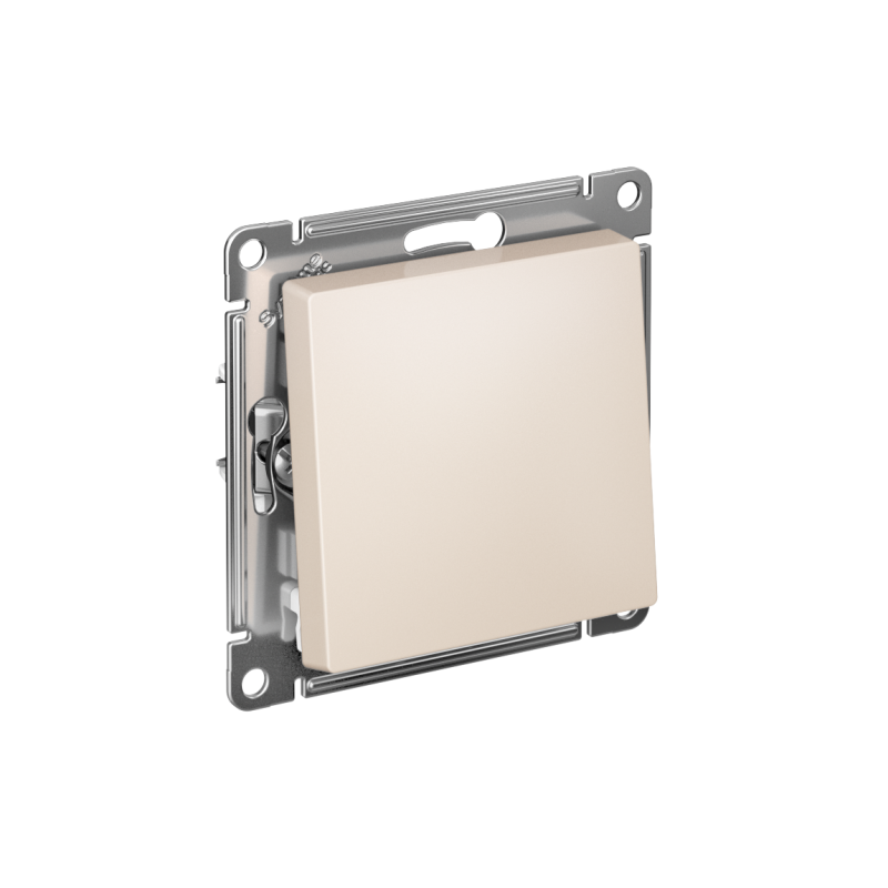 Выключатель 1-кл. AtlasDesign (сх. 1) 10AX быстрозажим. клем. механизм беж. SE ATN000211S