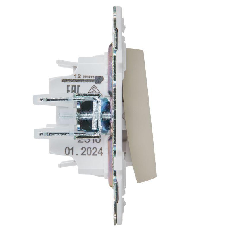 Выключатель перекрестный 1-кл. SKANDY 10А SK-V03B беж. IEK SK-V13-0-10-K10