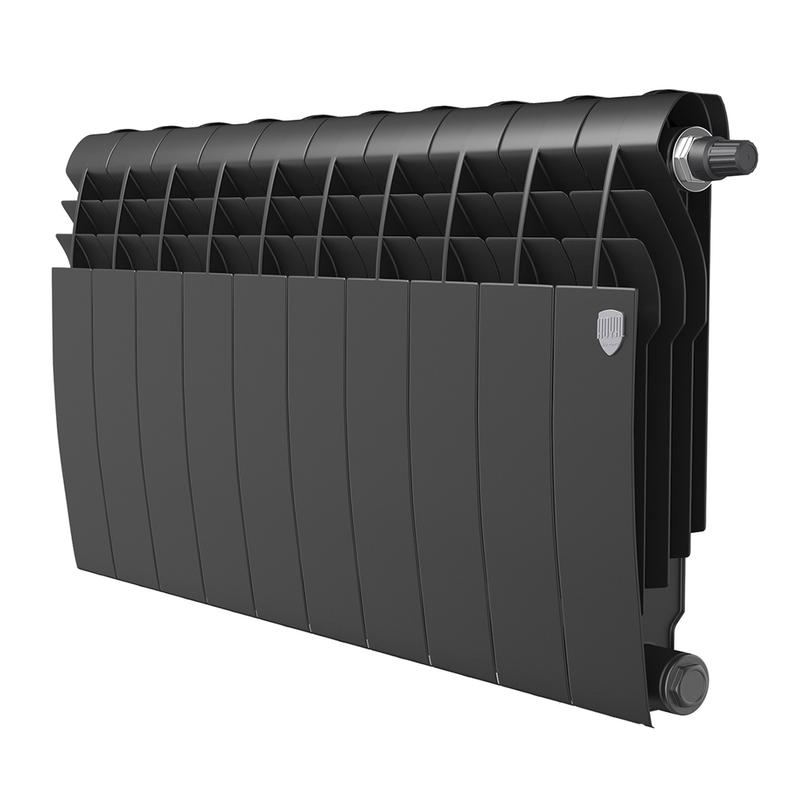 Радиатор BiLiner 350 VR80 10 секц. биметал. Noir Sable Royal Thermo НС-1506292