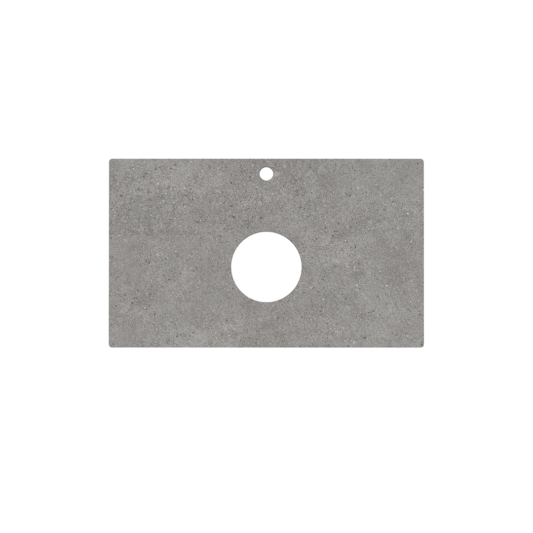 Спец. декоративное изделие для накладных раковин 80 см Фондамента серый