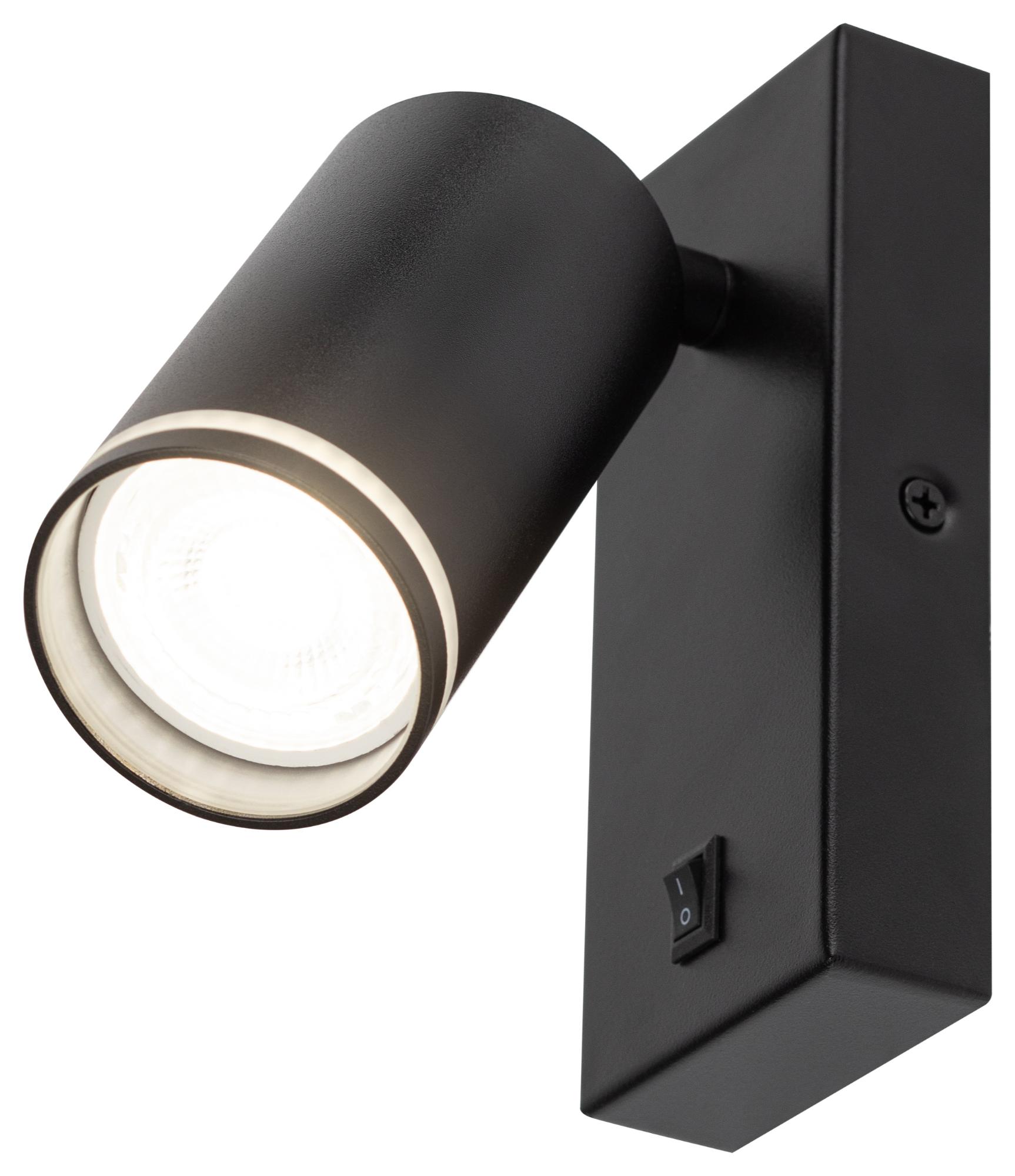 Светильник настенный WL19 BK GU10 MR16 IP20 черный