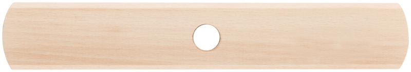 Щетка для пола деревянная овальная 6-ти рядная 265мм КУРС 68042