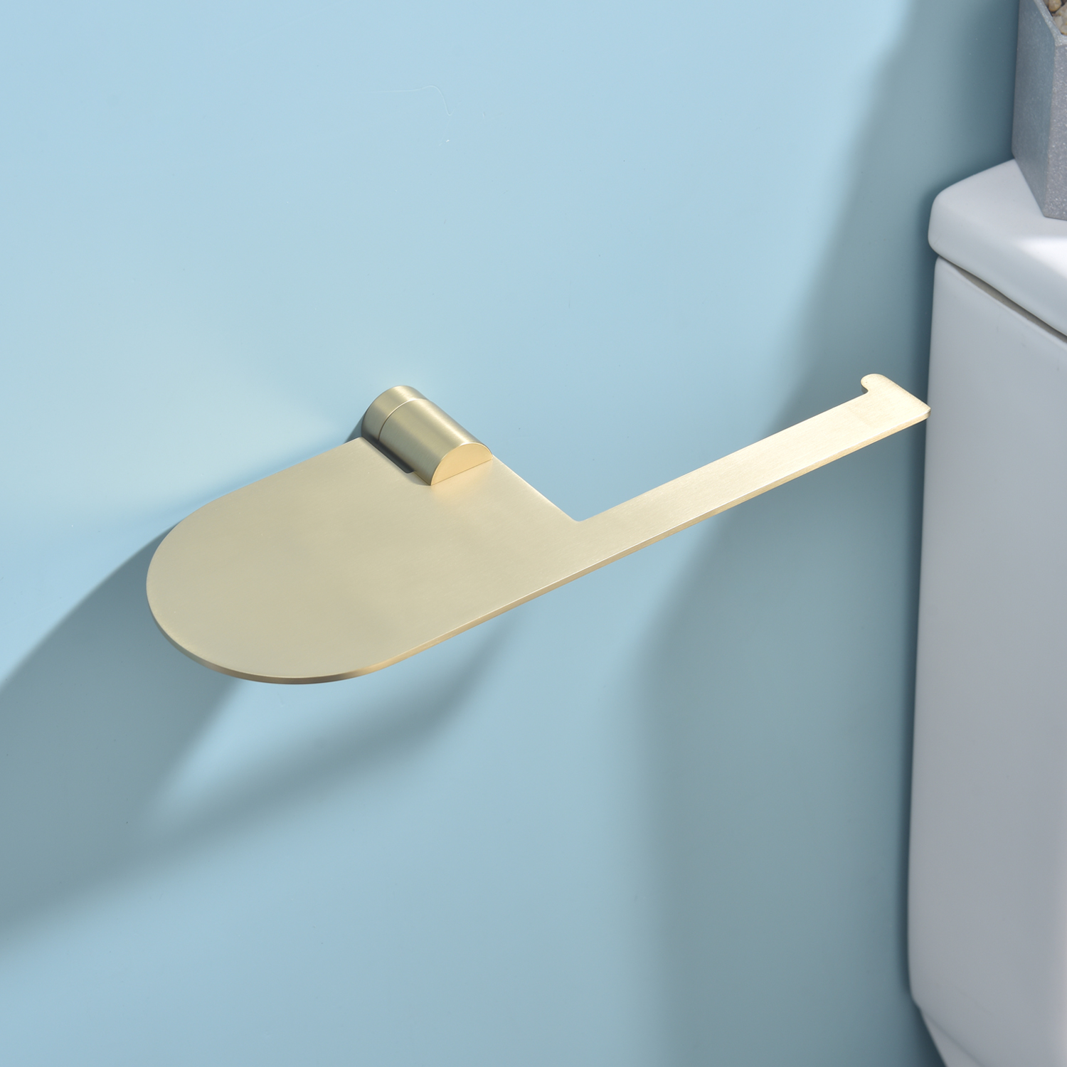 Держатель для туалетной бумаги Raglo R300.03.03, золотой сатин