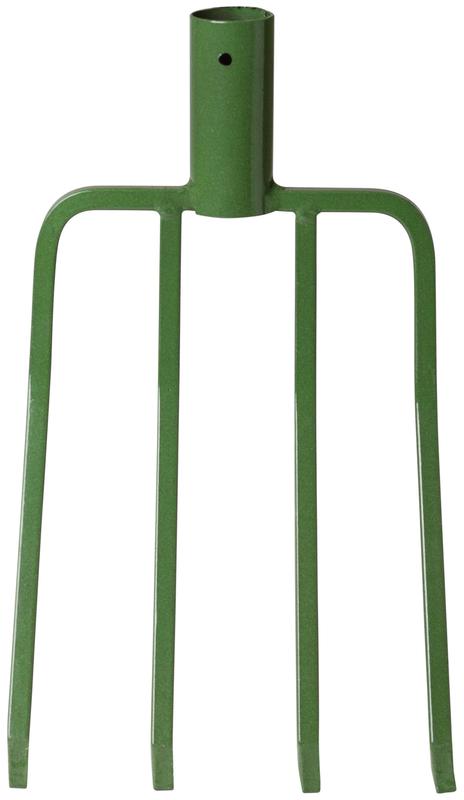 Вилы 4-х рогие садовые сварные с деревянным черенком КУРС 76995