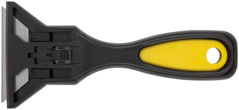 Скребок стекольный усиленный пластиковый ширина лезвия 60мм FIT 10012