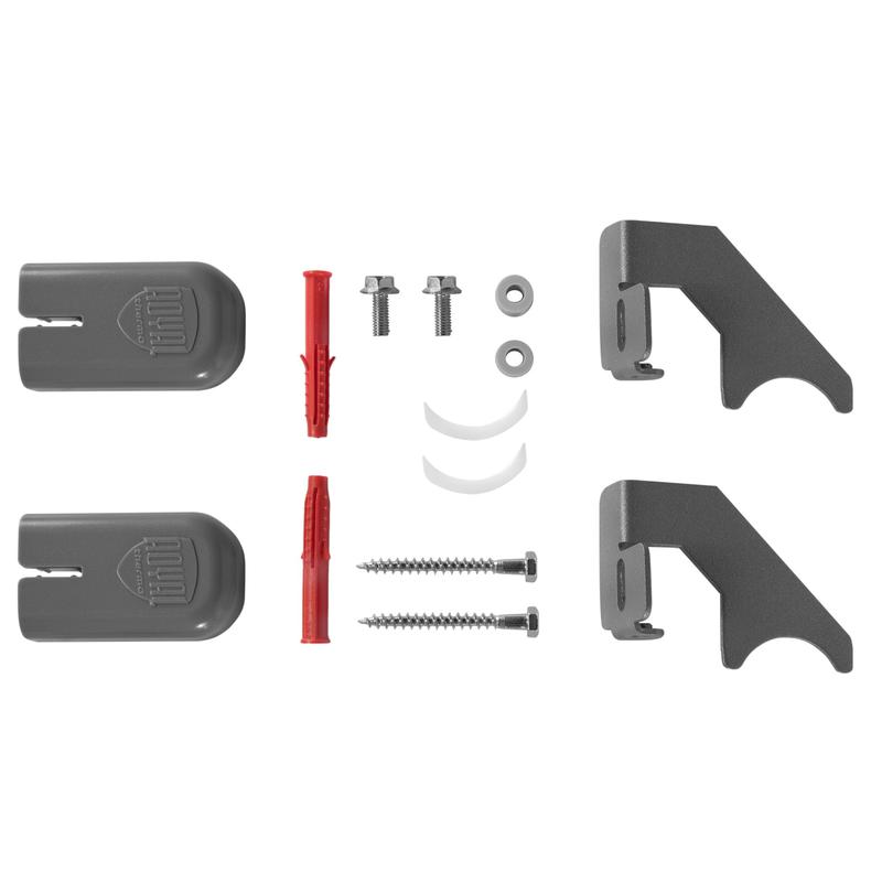 Комплект настенных регулируемых кронштейнов Design 80 серебр. Royal Thermo НС-1402583