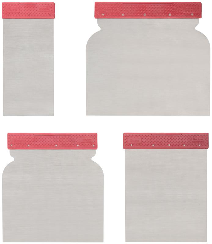 Шпатель металлический набор 4шт "Япончик" 50/80/100/120мм FIT 06745