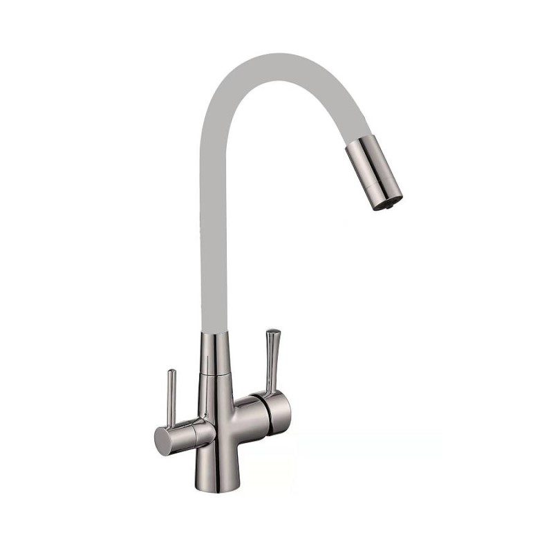 Смеситель для кухни с подключением к фильтру Savol S-L1806L-04, сатин