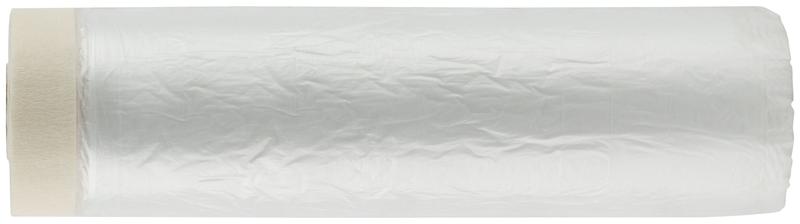 Пленка укрывная с клейкой лентой 8мкм 1700ммх15м FIT 11865