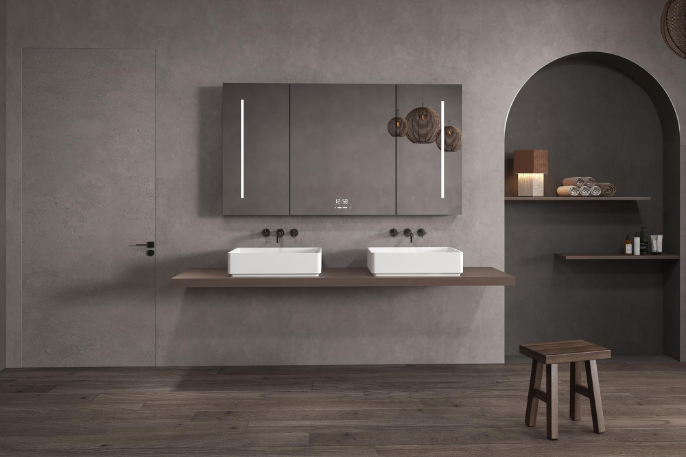 Раковина накладная ABBER Stein AS2634 белая матовая