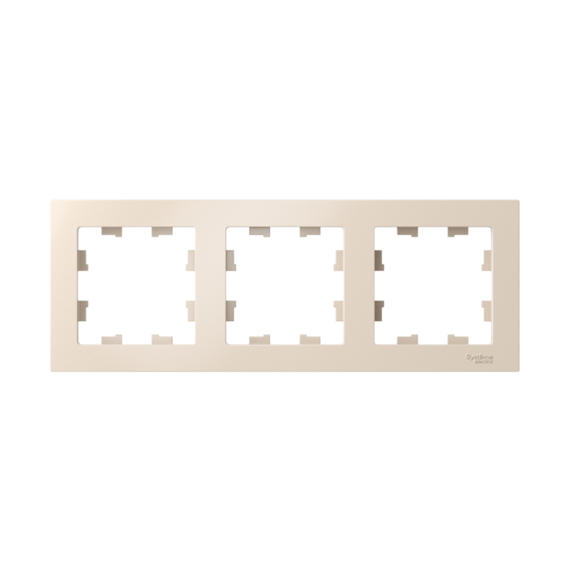 Рамка 3-м AtlasDesign универс. беж. SE ATN000203