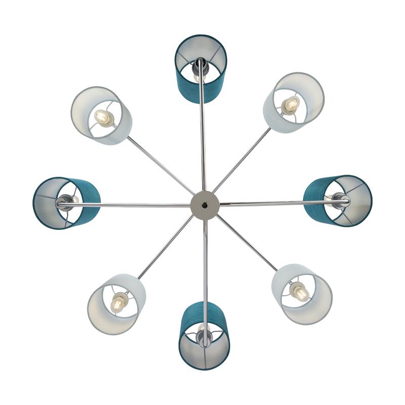 Светильник Yang 40Вт E14х8 IP20 подвесной Freya FR5208PL-08CH