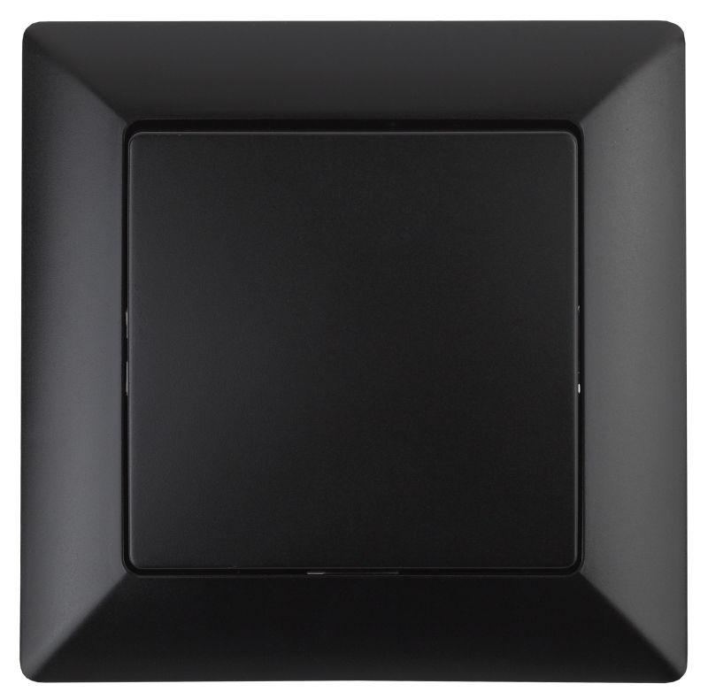 Выключатель 1-кл. СП Solo 4-101-05 10А 250В IP20 антрацит Intro Б0053548