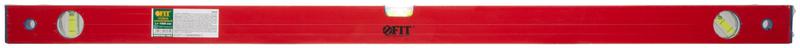 Уровень "Стандарт" 3 глазка красн. корпус фрезерован. рабоч.грань шкала 1000мм FIT 18060