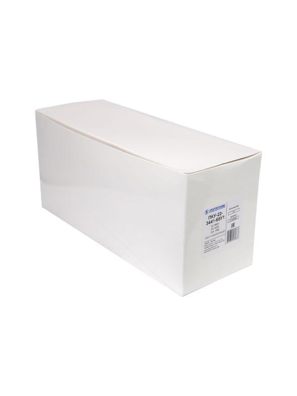 Пост управления ПКУ-22-3441-65У1 1 переключатель на два положения с фиксацией с ключом НО; 1 цилиндр "Стрелка вверх" НО бел.; 1 цилиндр "Стрелка вниз" НО черн.; IP65 Электротехник ET526983