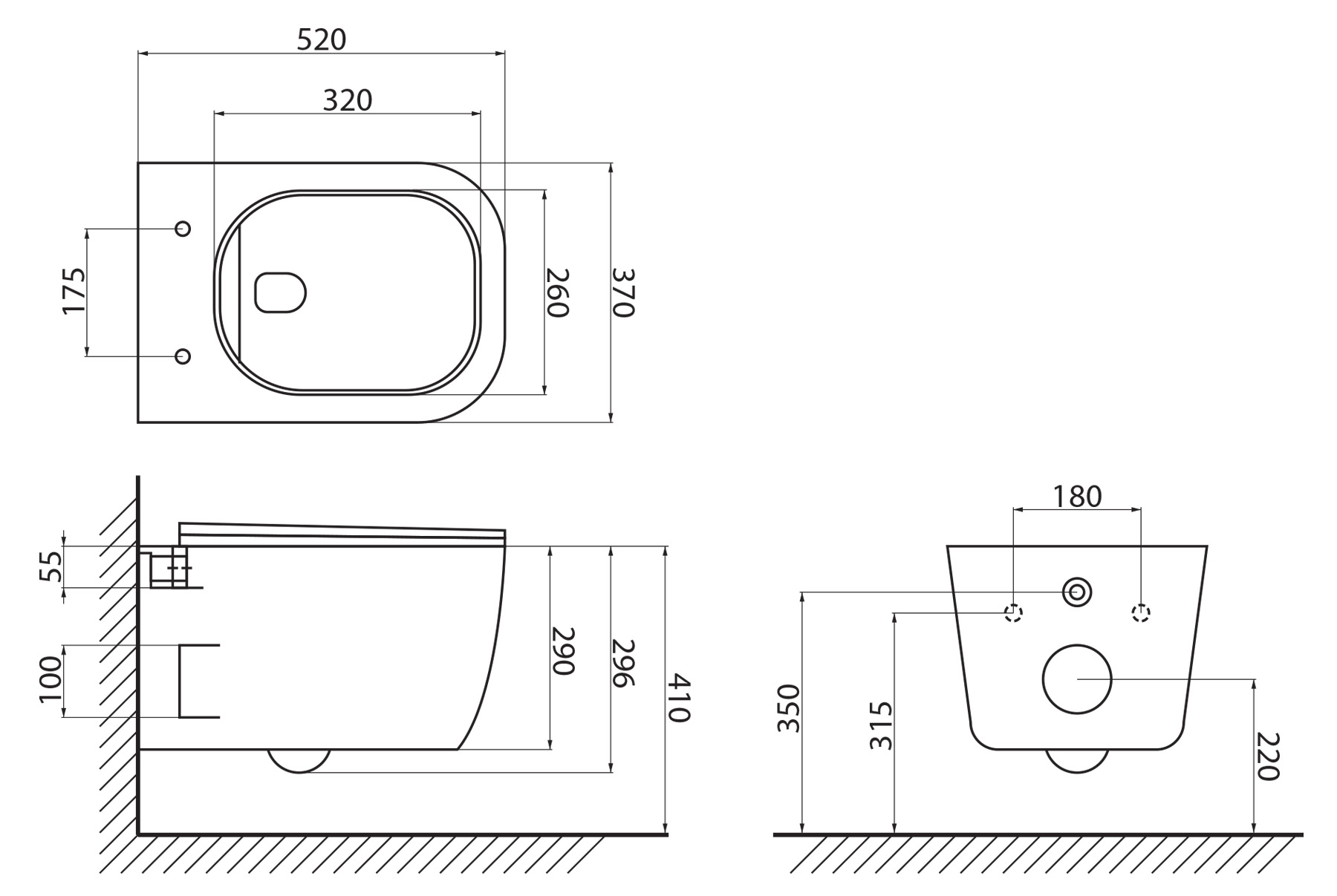 Комплект 4 в 1 Унитаз подвесной BelBagno GENOVA BB1102CH с сиденьем BB1102SC + Система инсталляции для унитазов BelBagno BB002-80 с кнопкой смыва BB005-PR-CH