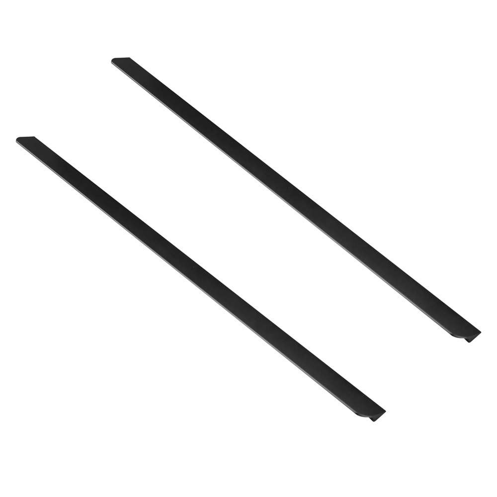 Мебельная ручка CEZARES ECO RS156BL.3/512 (60 см), матовый чёрный