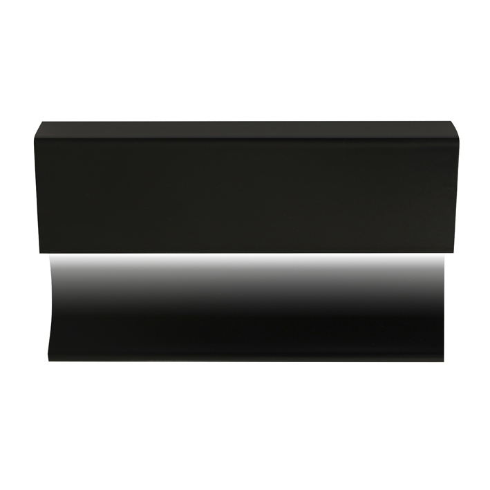 13x60x2500 Pro-Skirting Led Black Aluminum