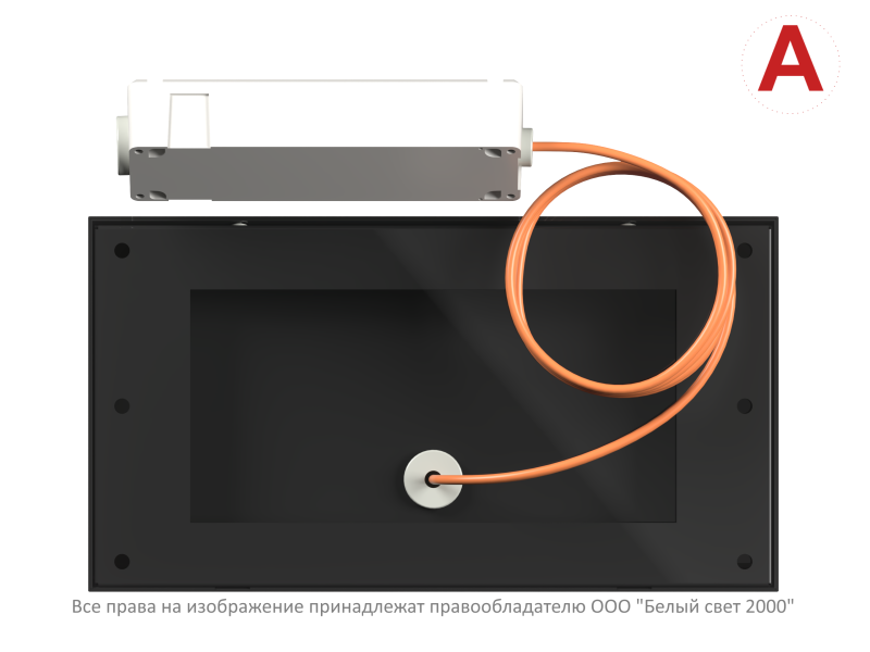 Светильник аварийный BS-CUSTOS-10-L1-ELON 4000К Black (-60) Белый свет a32405