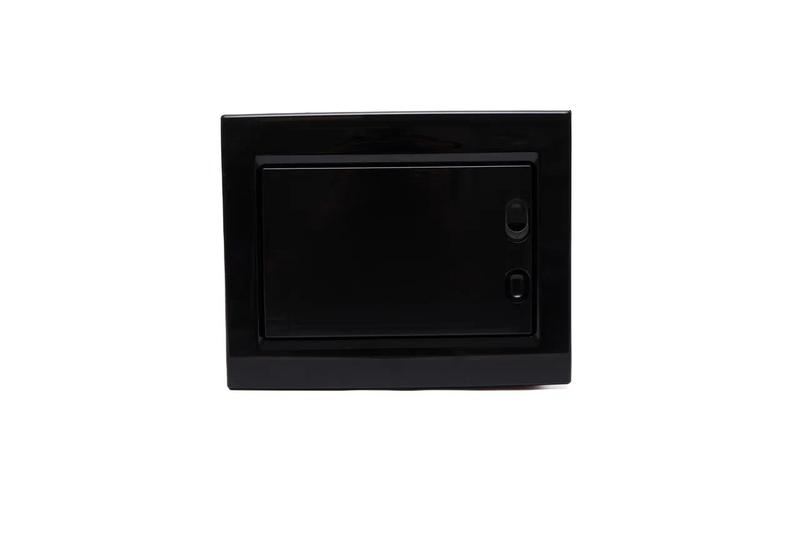 Корпус щита распределительного для модульного оборудования 8M встраив. глухая дверца черн. Cetinkaya Pano CP12908B