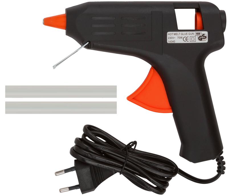 Пистолет клеевой 11мм 15Вт (70Вт) FIT 14340