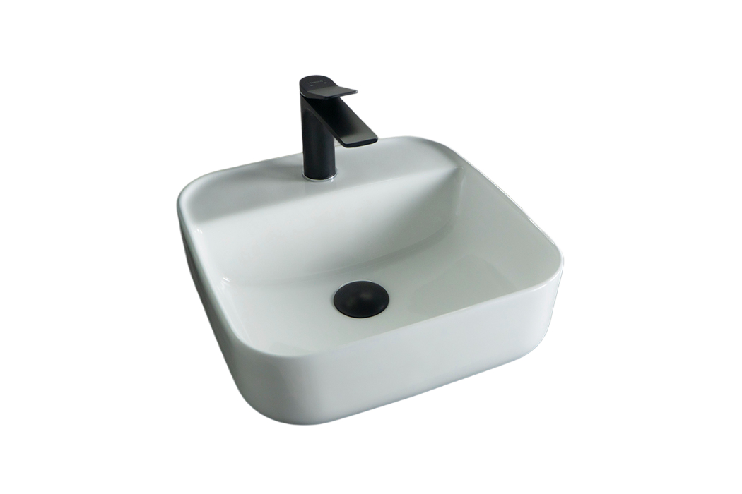 Раковина Gid N9044 51165 накладная белая 38.5x38.5x14