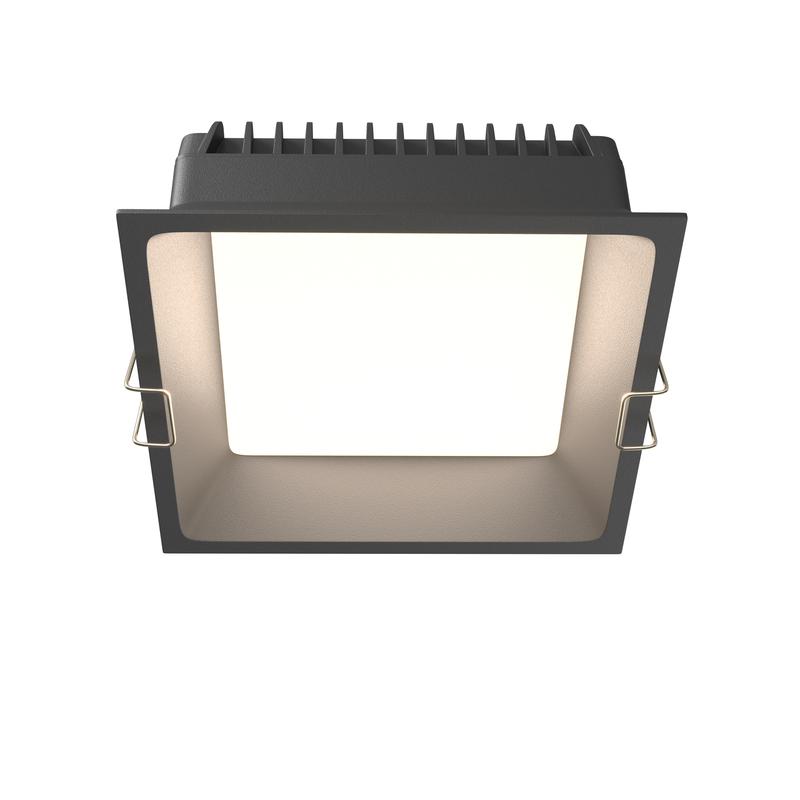 Светильник Okno 18Вт 3000-4000-6000К IP44 100град. встраив. Maytoni DL056-18Вт3-4-6K-B