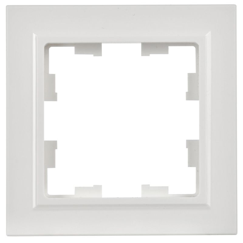 Рамка 1-м BRITE РУ-1-БрБ бел. IEK BR-M12-K01