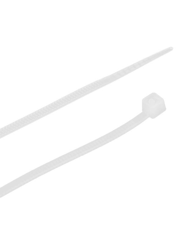 Хомут кабельный 2.5х250 нейл. бел. (уп.100шт) IEK UHH31-D025-250-100