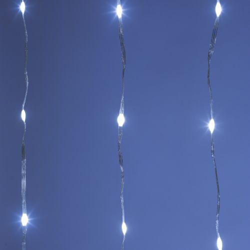 Гирлянда светодиодная "Занавес водопад" 3х2.8м 280LED холод. бел. IP20 ENIN-300WD Эра Б0060419