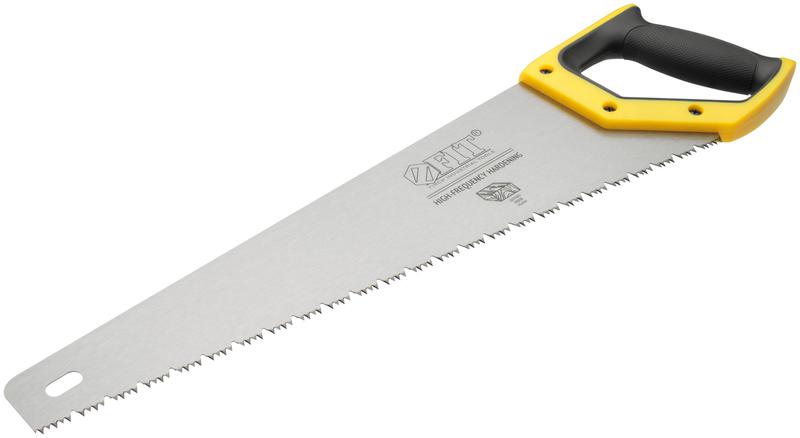 Ножовка по дереву переменный профиль каленый зуб по живой/влажной древесине профи 450мм FIT 40533