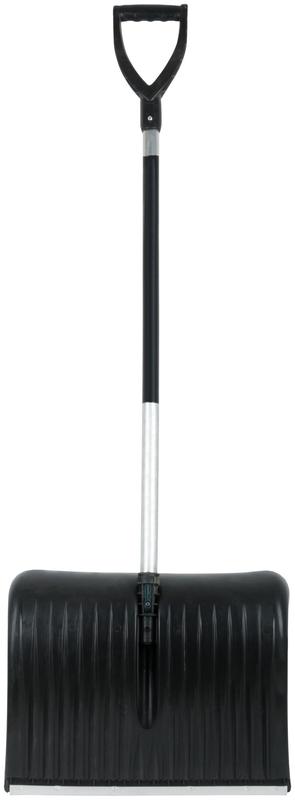 Лопата для уборки снега 490х400х1380мм съемный алюм. черенок; пластик. 68108