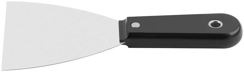 Шпатель с пластиковой ручкой полированный 4дюйм (100мм) FIT 06290