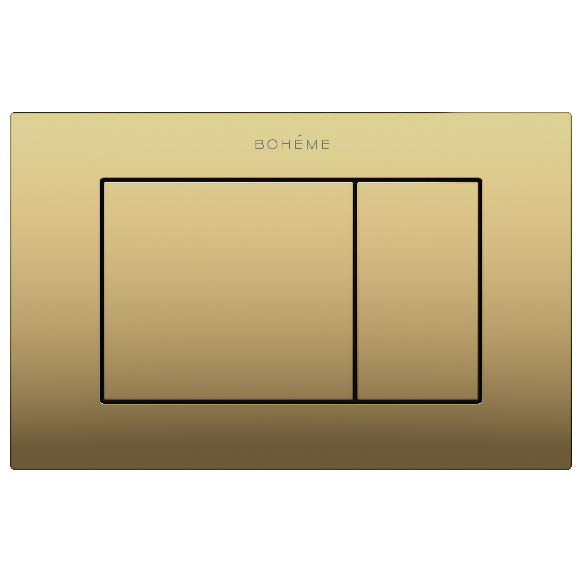 Кнопка для инсталляции, нерж.сталь Matt Gold NEW