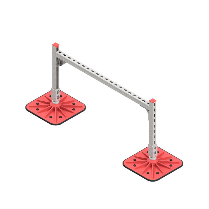 Конструкция опорная для горизонт. прямоугольн. воздуховодов и метал. лотков кабеленесущих систем TECHNORAPTOR FOOT 1000х500 HD КМ TR0285