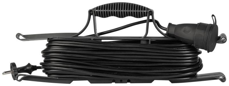 Удлинитель-шнур на рамке 1х20м без заземл. ПВС 2х0.75 GREEN LINE FR-6-20m Эра Б0065100