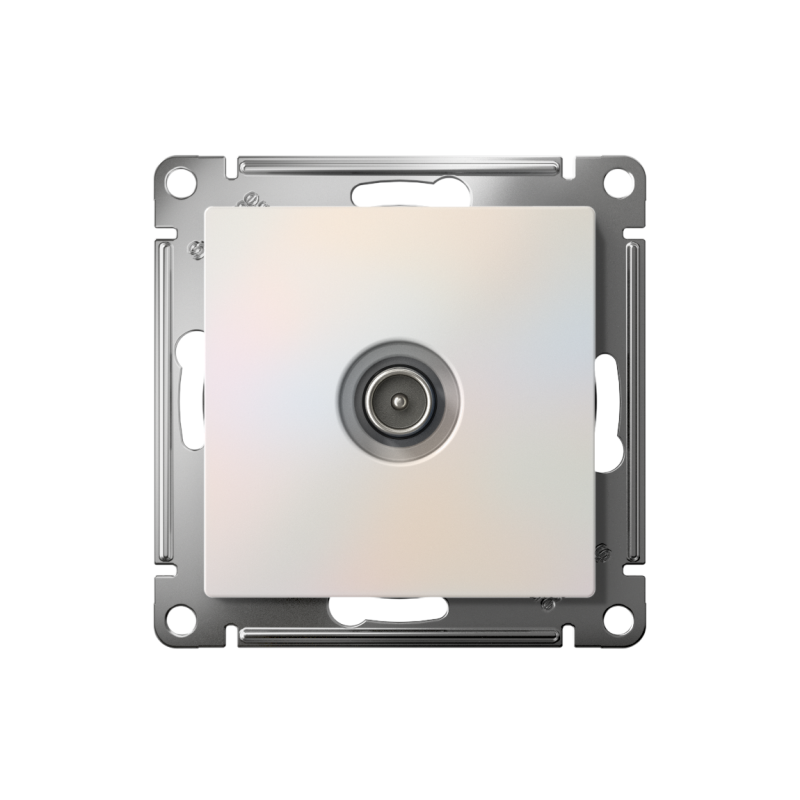 Розетка телевизионная проходная TV AtlasDesign 4дБ механизм жемчуж. SE ATN000492