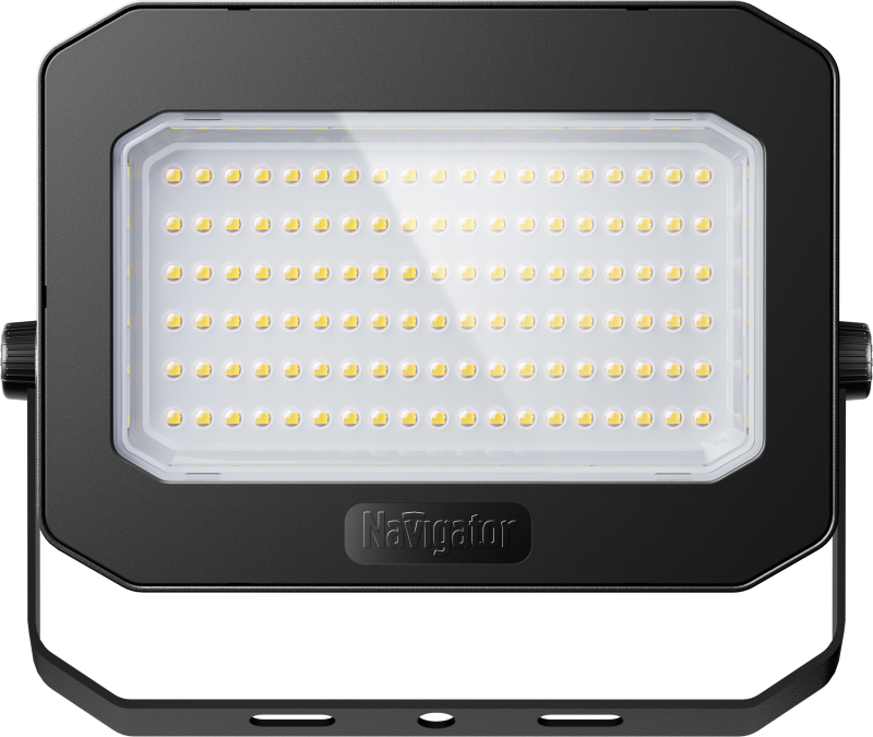 Прожектор светодиодный 95 637 NFL-04-100-4K-BL-D70-LED 100Вт 4000К IP65 12000лм черн. NAVIGATOR 95637