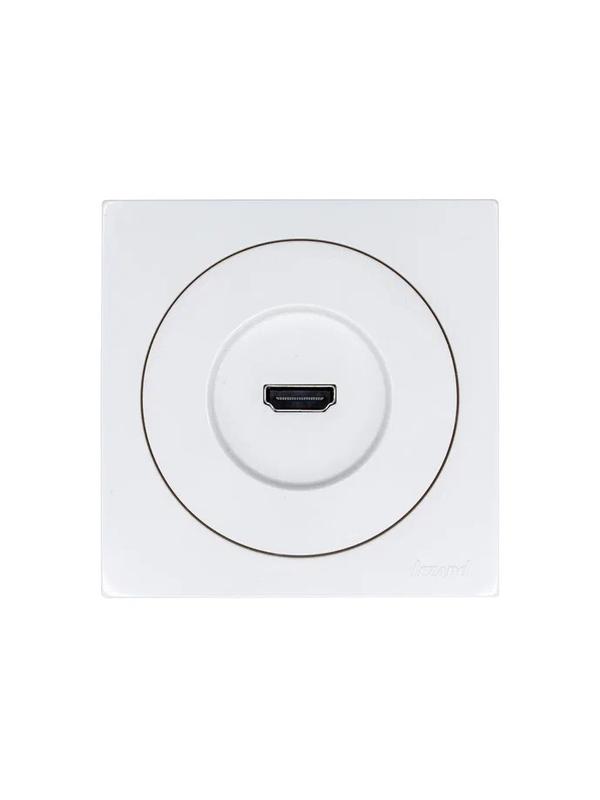 Розетка HDMI 1-м СП OSEN белая LEZARD 743-0288-203