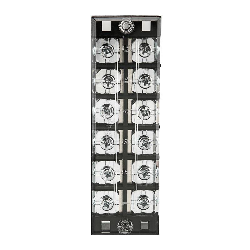 Блок зажимов клеммный БЗН ТВ-4506 4.0кв.мм 45А 6 пар Rexant 11-2155