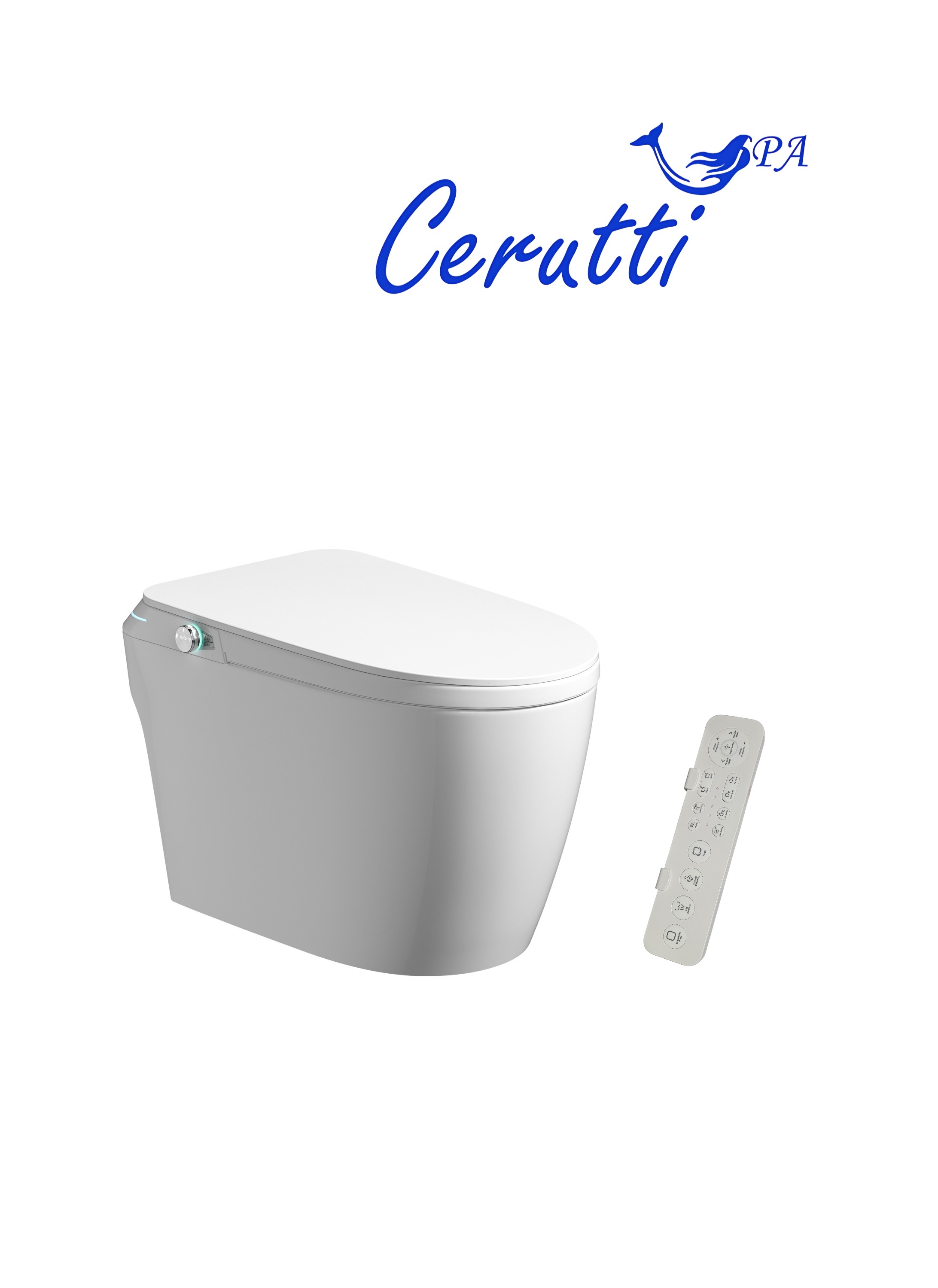 Унитаз MIRELLA Smart напольный с дистанционным управлением Ceruttispa CT10615 (680x400x470)