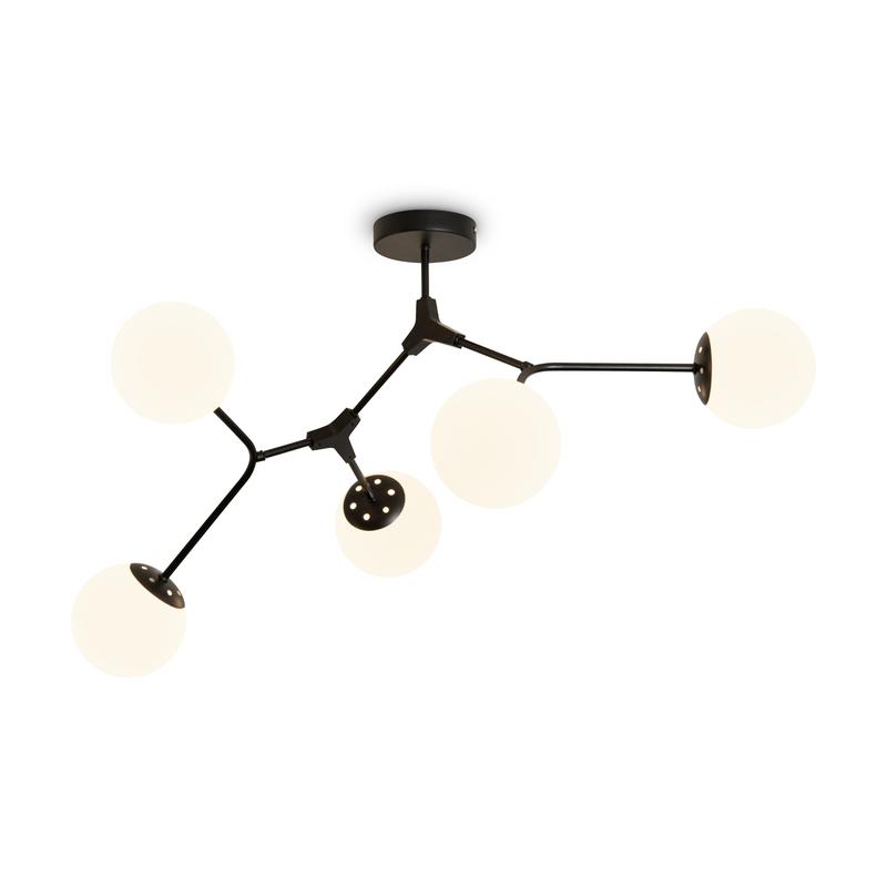 Светильник потолочный SkIP5х15Вт E27 IP20 Freya FR5497PL-05B