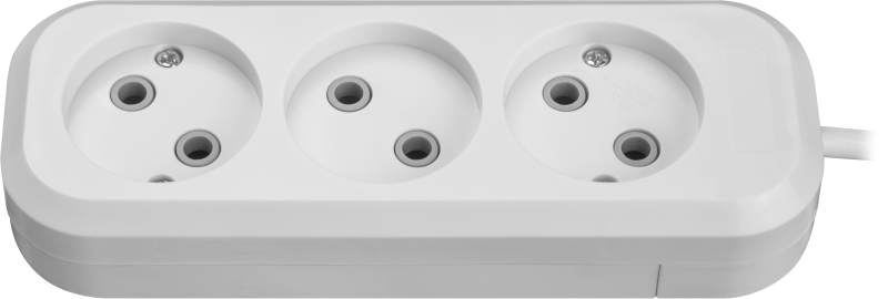 Удлинитель 3х5м без заземл. 10А IP20 90509 OPE-S-03-500-X-2х1 ОНЛАЙТ 90509