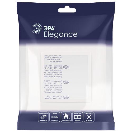 Рамка 1-м Elegance 14-5011-01 Classic бел. Эра Б0060571