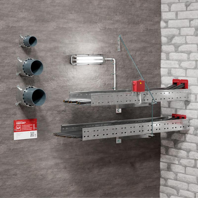 Проходка кабельная противопожарная модульная FIREFORT MODULE 99х99 L300мм КМ LO65506