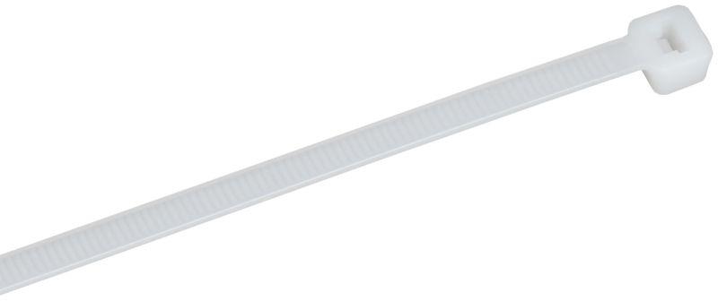 Хомут 4.8х280мм P6.6 стандартный бел. (уп.100шт) IEK UHH30-D048-280-100-K01