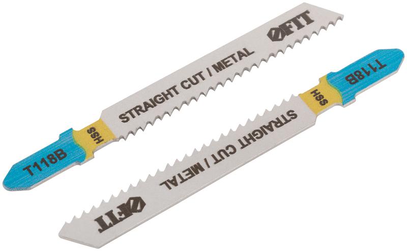 Полотно пометаллу HSS фрезерованные волнистые зубья 76/51/2мм (T118B) (уп.2шт) FIT 40912