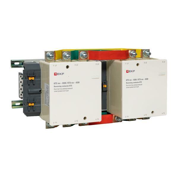 Контактор реверсивный КТЭ 330А кат. 230В AC 2НО EKF ctr-b-r-330